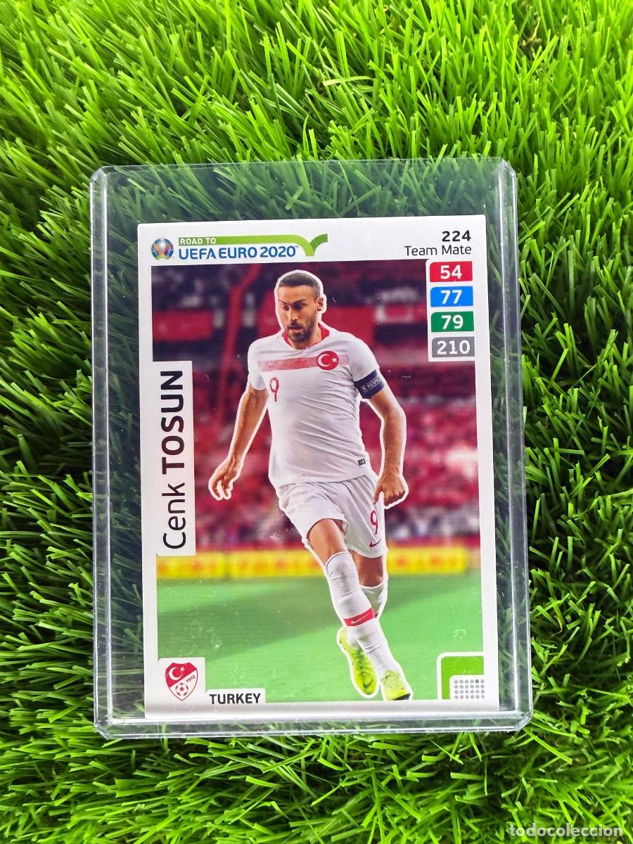 Figurine di Calcio: N&ordm; 224 Cenk Tosun Turqu&iacute;a Adrenalyn XL Road to Euro 2020