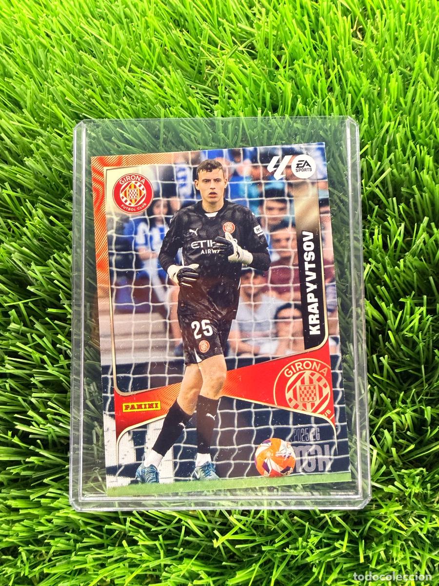 Cromos de f&uacute;tbol: N&ordm; 183 Krapyvtsov Girona FC Megacracks 25 26