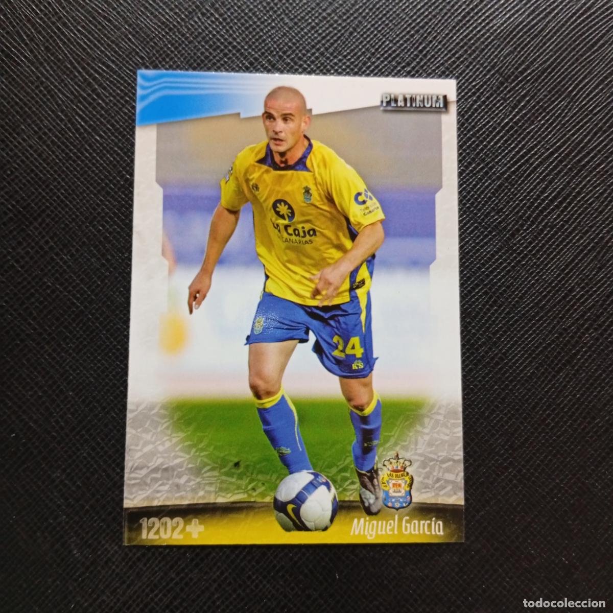 Cromos de f&uacute;tbol: 1202 MIGUEL GARCIA LAS PALMAS MUNDICROMO QUIZ GAME 2008 2009 FUTBOL 08 09 - A88 PG64 FICHAJE
