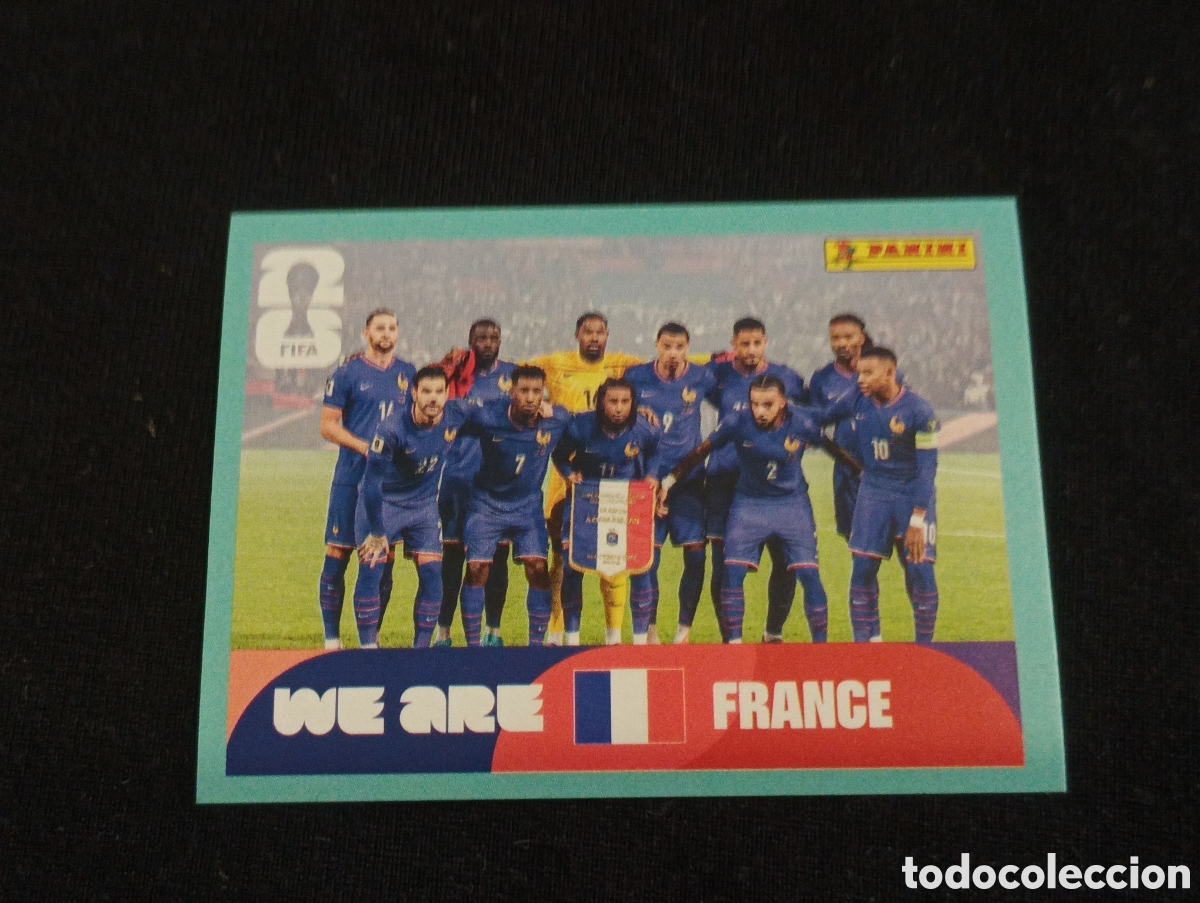 Cartes &agrave; collectionner de Football: mundial panini 2026 equipo france francia