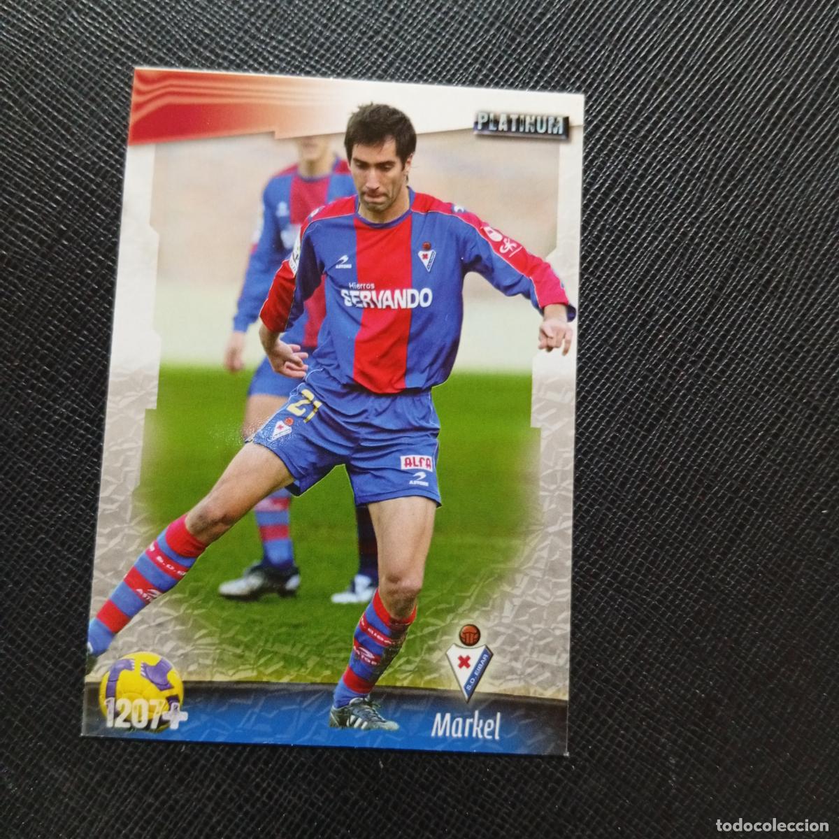 Cromos de f&uacute;tbol: 1207 MARKEL EIBAR MUNDICROMO QUIZ GAME 2008 2009 FUTBOL 08 09 - A88 PG66 FICHAJE