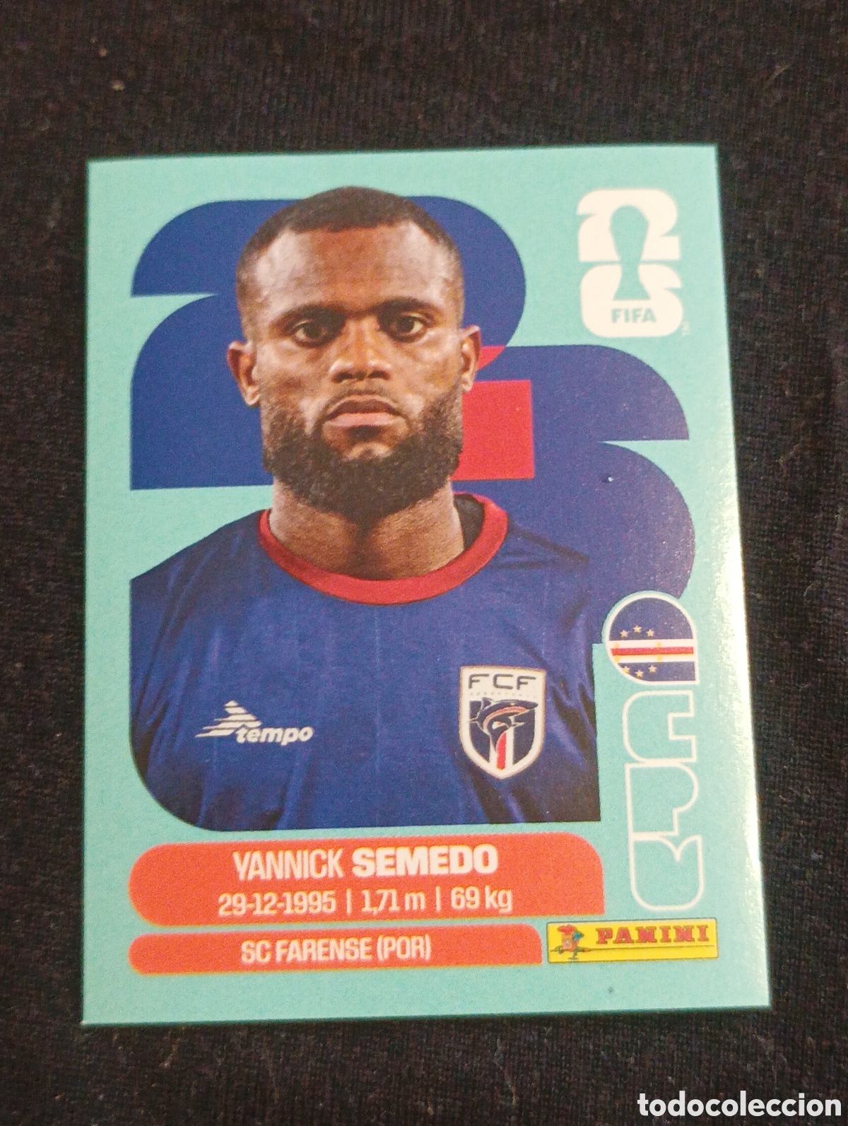 Cromos de f&uacute;tbol: mundial panini 2026 yannick semedo