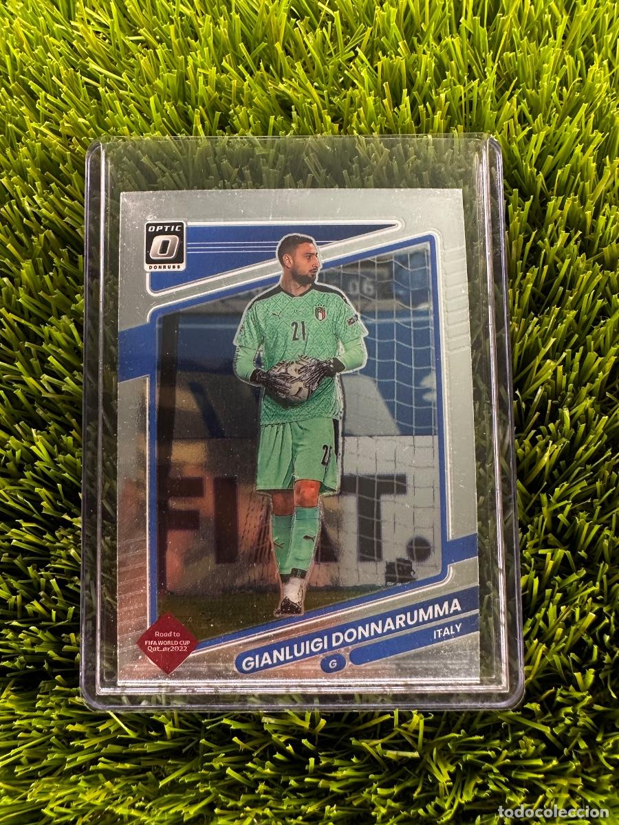 Cromos de f&uacute;tbol: N&ordm; 77 Gianluigi Donnarumma Optic Italia Donruss Road to Qatar 2022
