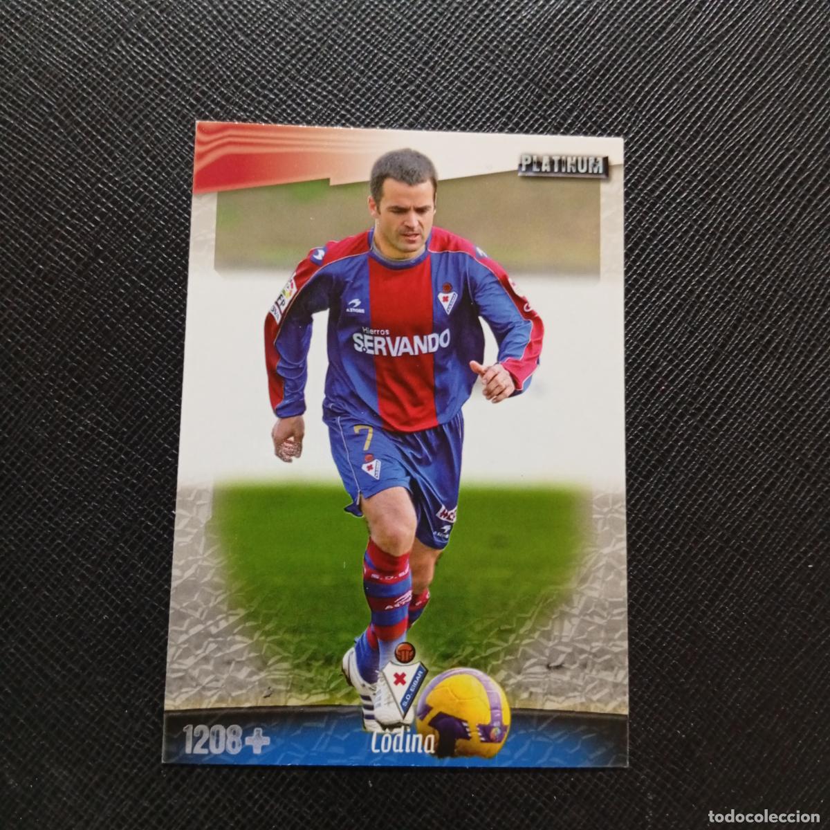 Cromos de f&uacute;tbol: 1208 CODINA EIBAR MUNDICROMO QUIZ GAME 2008 2009 FUTBOL 08 09 - A88 PG67 FICHAJE