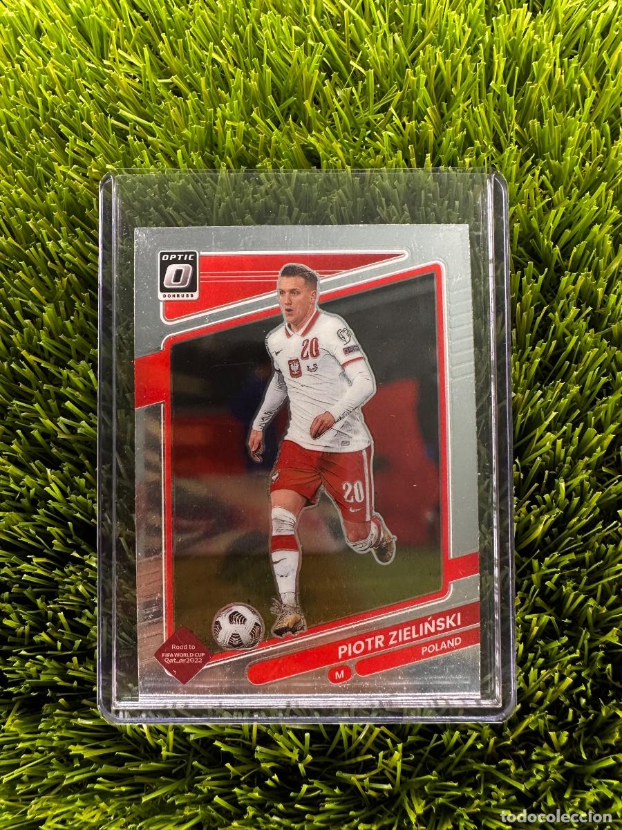 Cromos de f&uacute;tbol: N&ordm; 109 Piotr Zielinski Optic Polonia Donruss Road to Qatar 2022