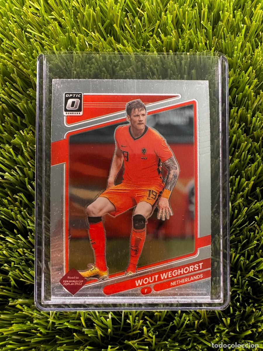 Cromos de f&uacute;tbol: N&ordm; 131 Wout Weghorst Optic Pa&iacute;ses Bajos Donruss Road to Qatar 2022