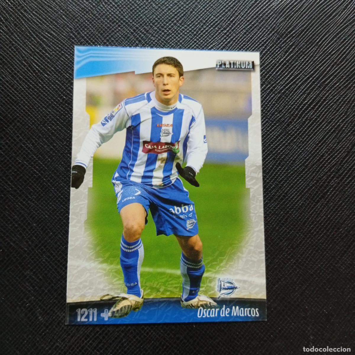 Cromos de f&uacute;tbol: 1211 OSCAR DE MARCOS ALAVES MUNDICROMO QUIZ GAME 2008 2009 FUTBOL 08 09 - A88 PG69 FICHAJE