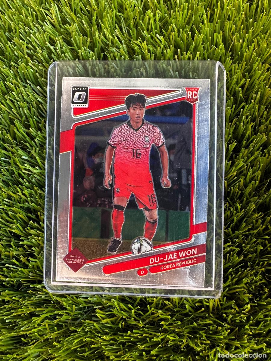 Cromos de f&uacute;tbol: N&ordm; 140 Du-Jae Won Optic Rep&uacute;blica de Corea Donruss Road to Qatar 2022