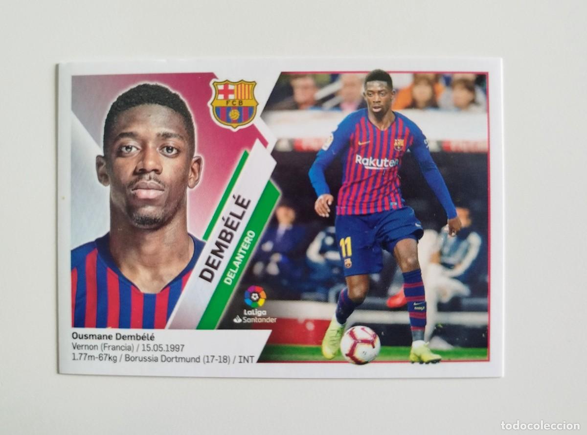Cromos de f&uacute;tbol: Demb&eacute;l&eacute; 16 SIN PEGAR NUNCA PEGADO FC Barcelona Liga Ediciones Este 19 20 / 2019 2020