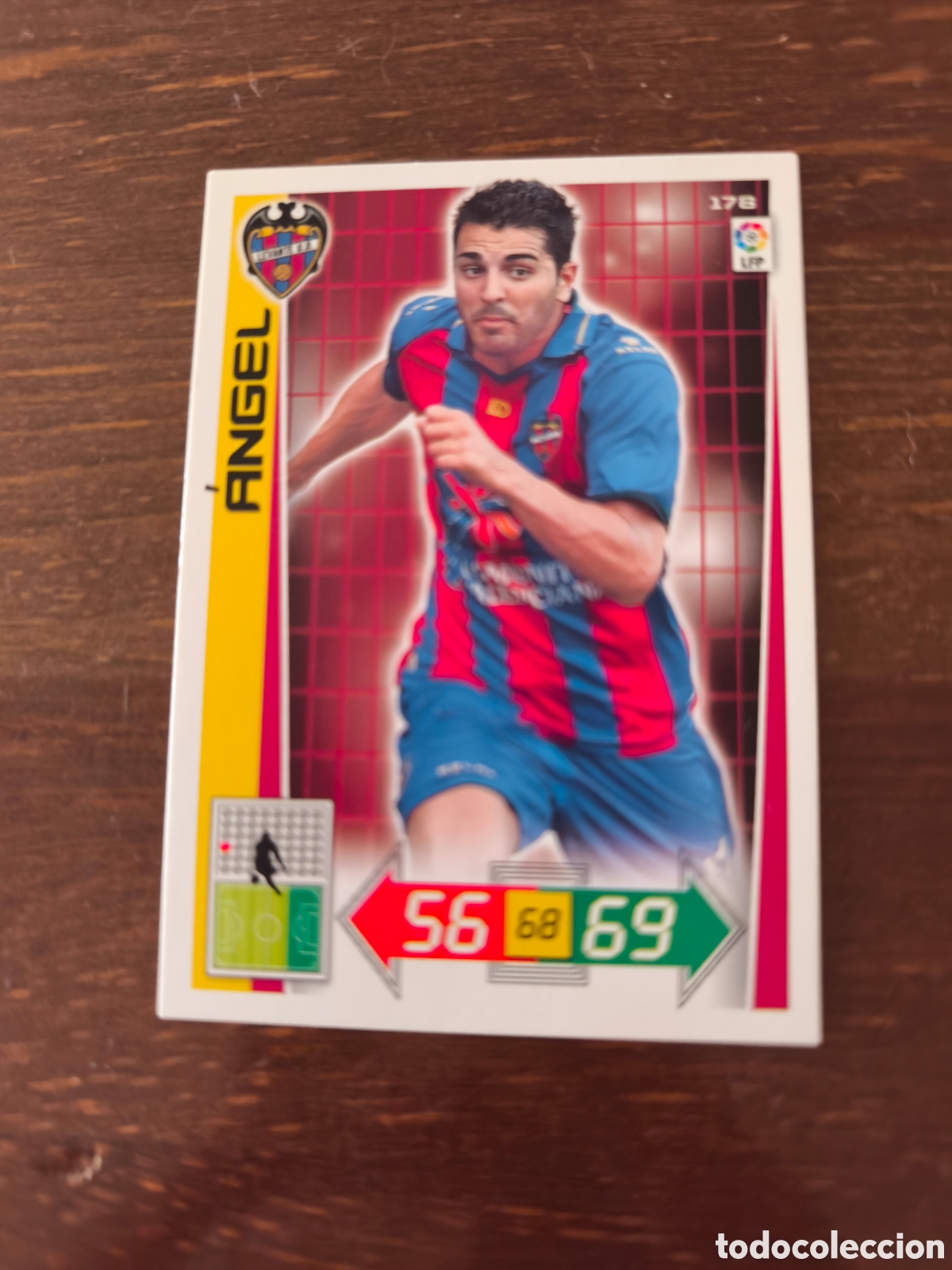 Cromos de f&uacute;tbol: &Aacute;ngel levante adrenalyn 12/13