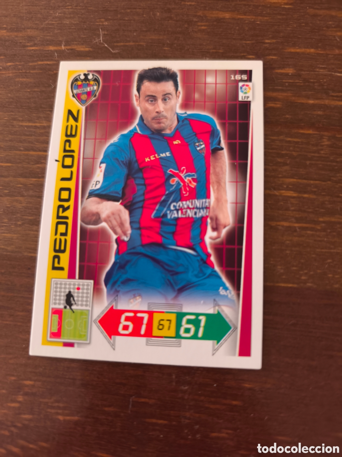 Cromos de f&uacute;tbol: Pedro L&oacute;pez levante adrenalyn 12/13