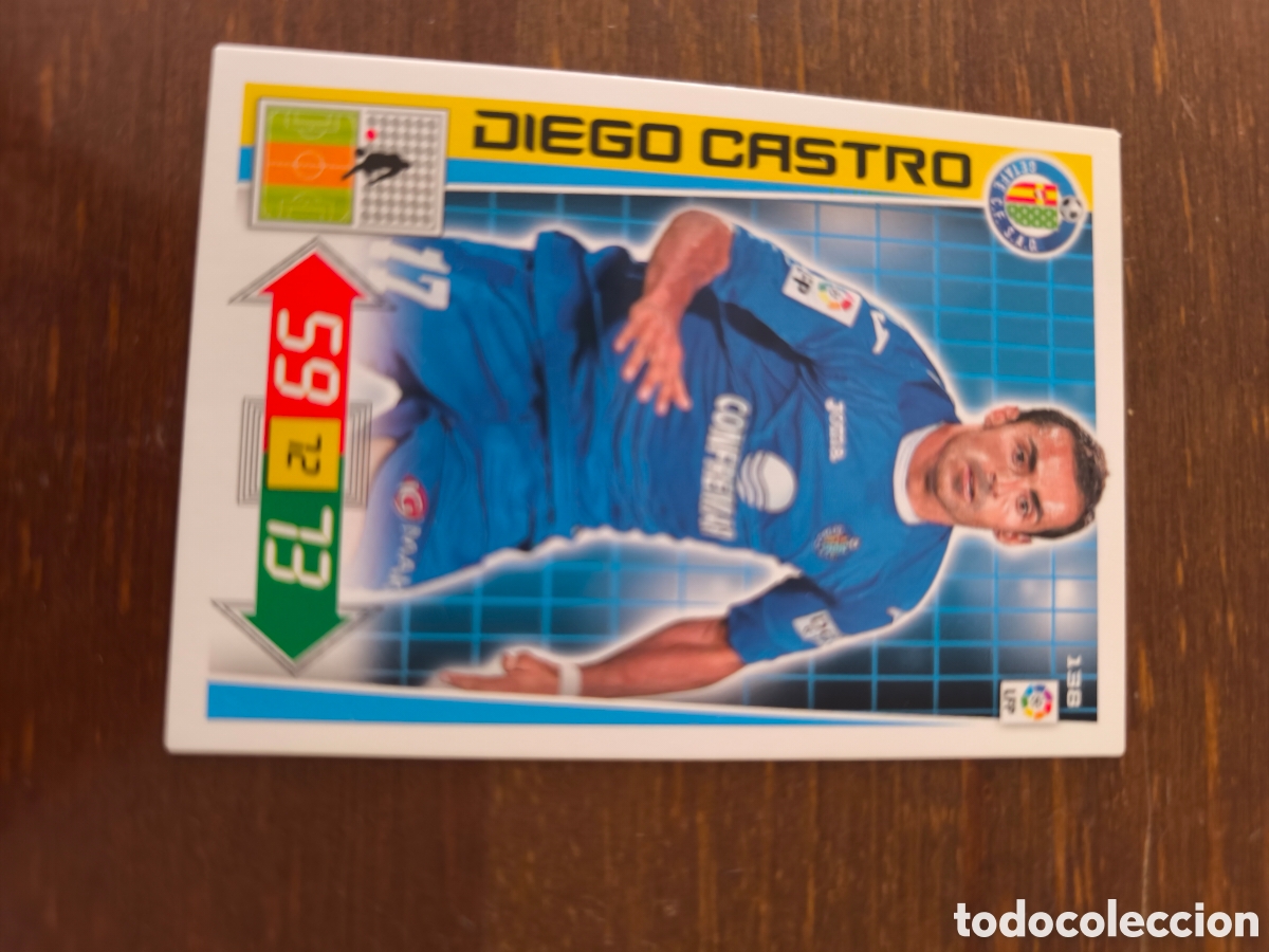 Cromos de f&uacute;tbol: Diego castro Getafe adrenalyn 12/13