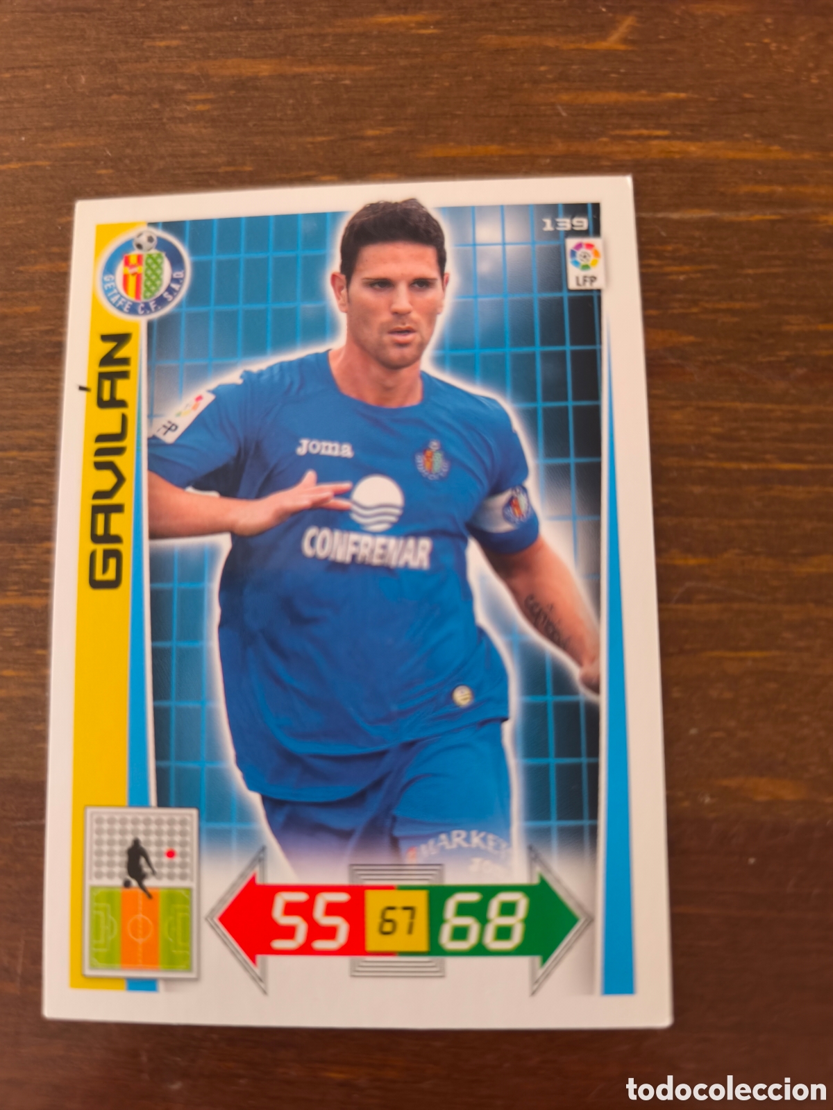 Cromos de f&uacute;tbol: Gavil&aacute;n Getafe adrenalyn 12/13