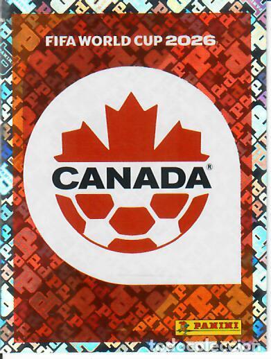 Cromos de f&uacute;tbol: CROMO PANINI MUNDIAL WORLD CUP 2026 - CAN1 CAN 1 - ESCUDO - CANAD&Aacute;