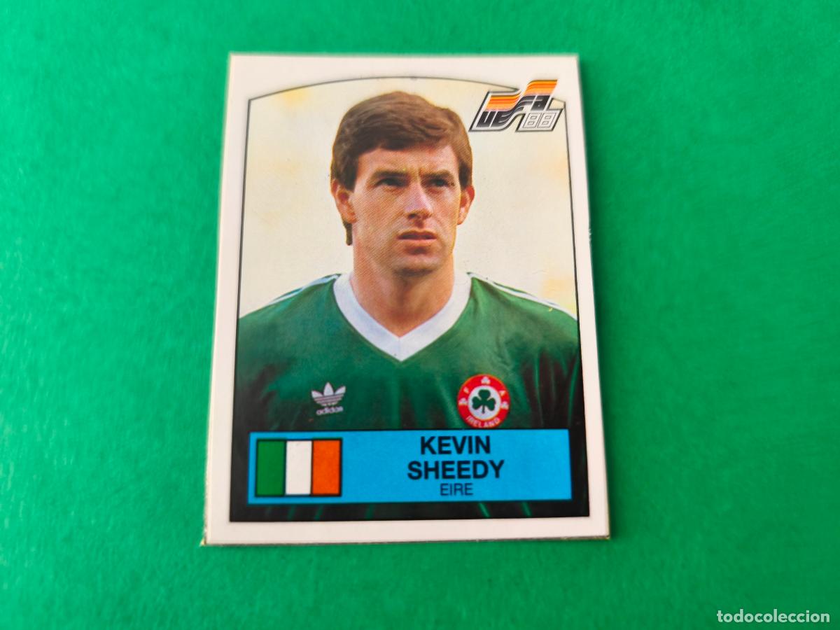 Cromos de f&uacute;tbol: CROMO FUTBOL BRADY EIRE RECORTADO N&ordm; 200 EUROCOPA EURO 88 PANINI