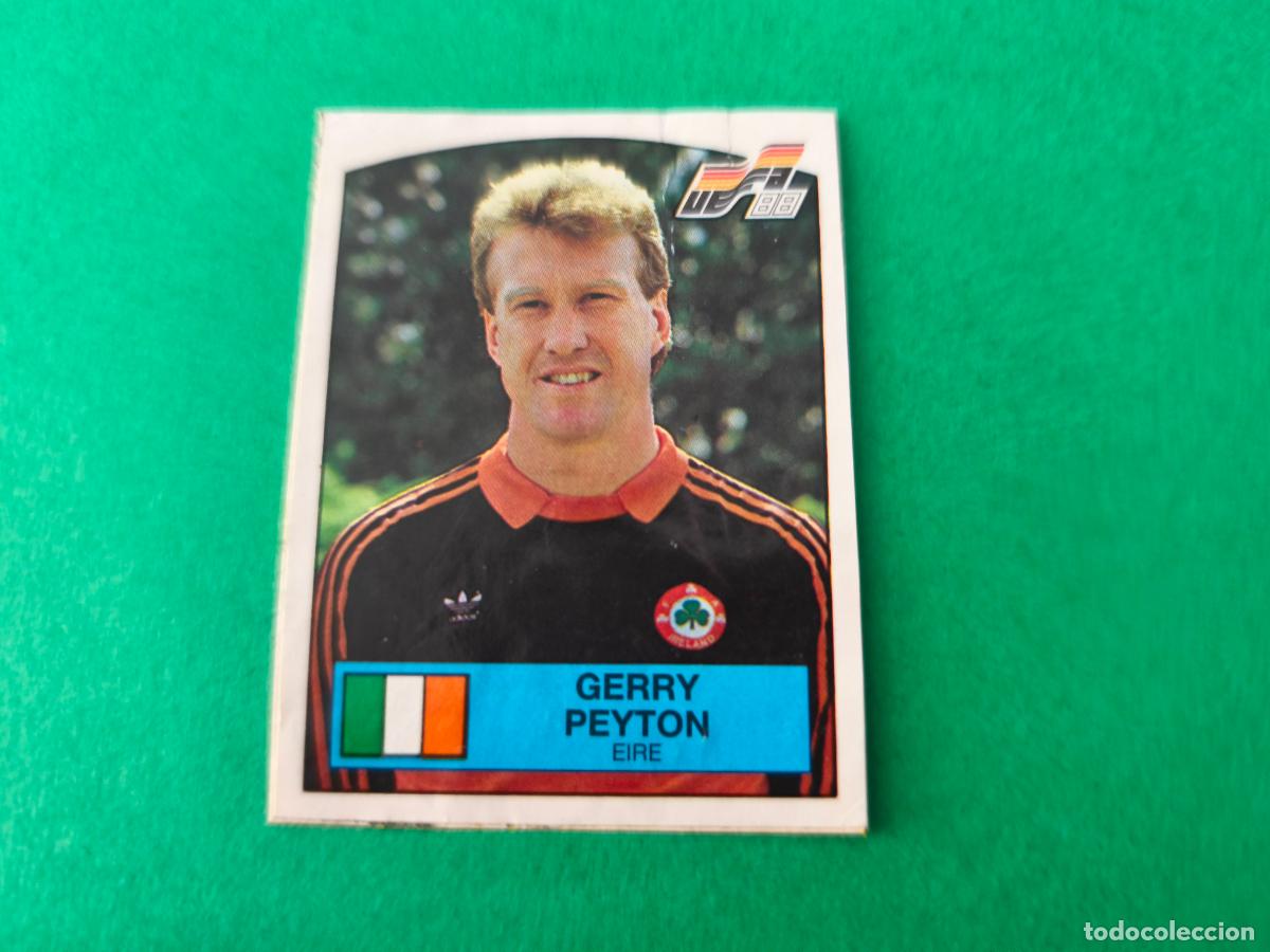 Cromos de f&uacute;tbol: CROMO FUTBOL PEYTON EIRE RECORTADO N&ordm; 188 EUROCOPA EURO 88 PANINI