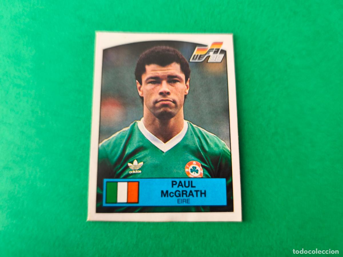 Cromos de f&uacute;tbol: CROMO FUTBOL MACGRATH EIRE RECORTADO N&ordm; 193 EUROCOPA EURO 88 PANINI