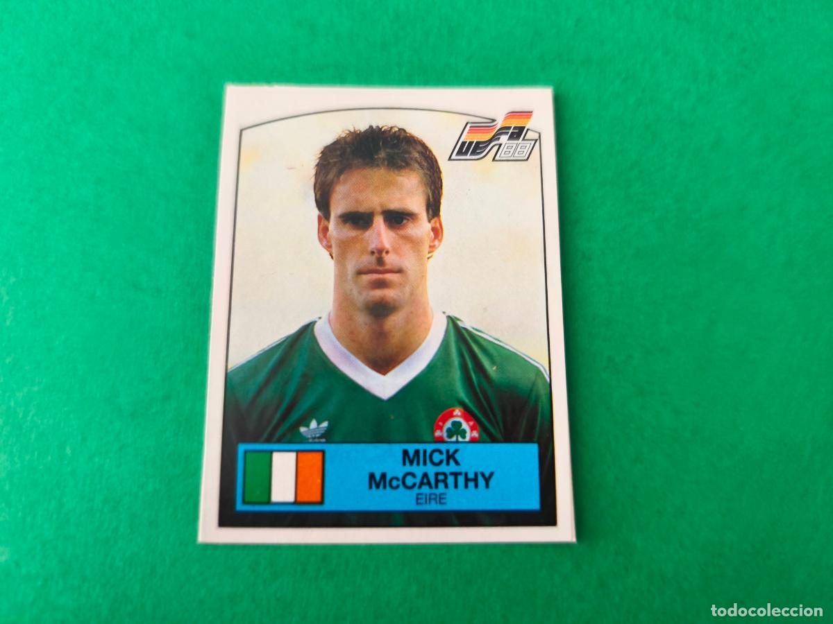 Cromos de f&uacute;tbol: CROMO FUTBOL MCCARTHY EIRE RECORTADO N&ordm; 190 EUROCOPA EURO 88 PANINI