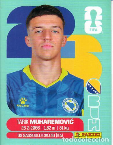 Cromos de f&uacute;tbol: CROMO PANINI MUNDIAL WORLD CUP 2026 - BIH5 BIH 5 - MUHAREMOVIC - BOSNIA HERZEGOVINA