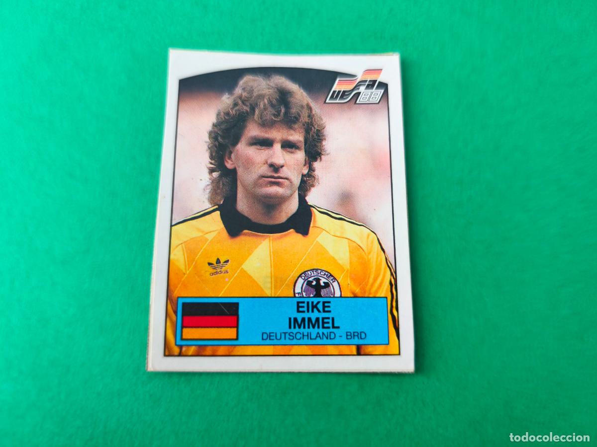 Cromos de f&uacute;tbol: CROMO FUTBOL IMMEL ALEMANIA RECORTADO N&ordm; 52 EUROCOPA EURO ALEMANIA 88 PANINI
