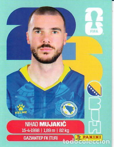Cromos de f&uacute;tbol: CROMO PANINI MUNDIAL WORLD CUP 2026 - BIH6 BIH 6 - MUJAKIC - BOSNIA HERZEGOVINA