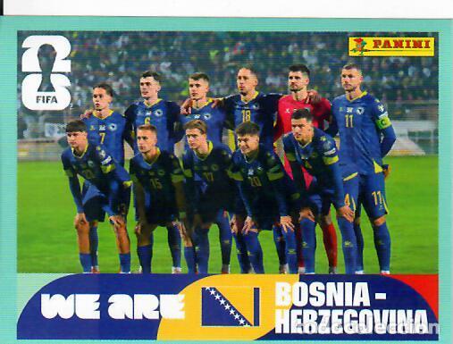 Cromos de f&uacute;tbol: CROMO PANINI MUNDIAL WORLD CUP 2026 - BIH13 BIH 13 - BOSNIA HERZEGOVINA