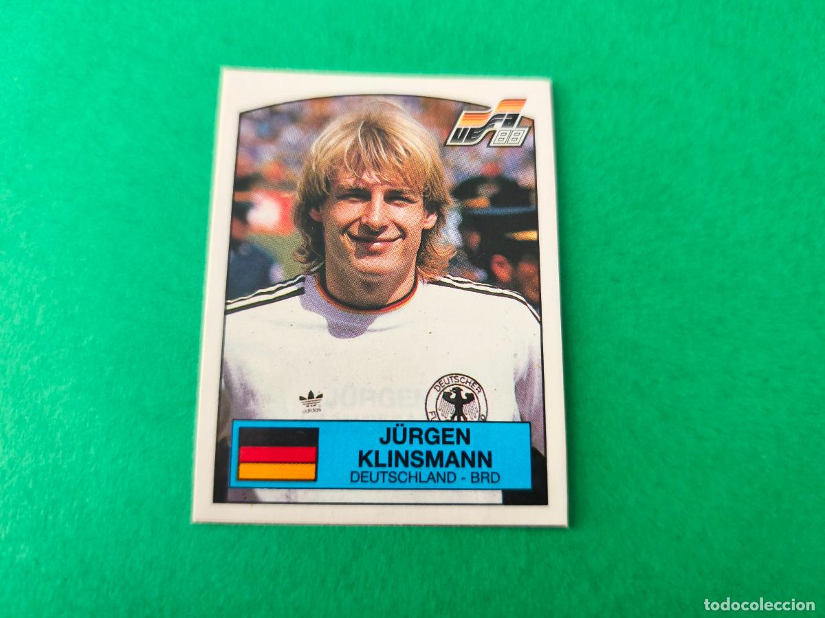 Cromos de f&uacute;tbol: CROMO FUTBOL KLISMANN ALEMANIA RECORTADO N&ordm; 71 EUROCOPA EURO ALEMANIA 88 PANINI