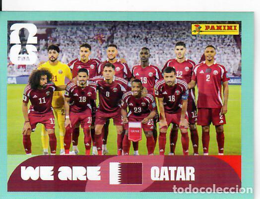 Cromos de f&uacute;tbol: CROMO PANINI MUNDIAL WORLD CUP 2026 - QAT13 QAT 13 - QATAR