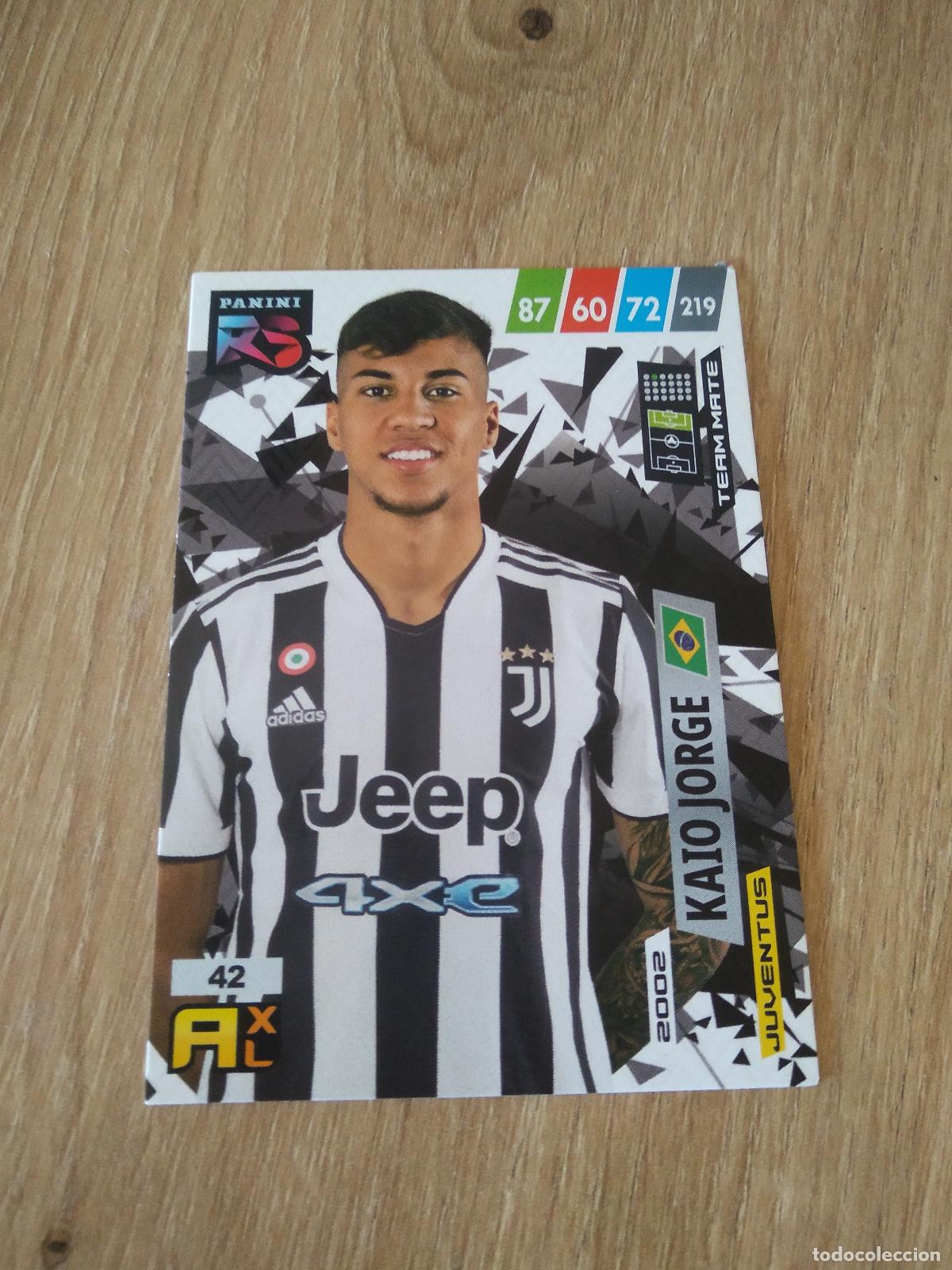 Cromos de f&uacute;tbol: 42 KAIO JORGE JUVENTUS TURIN CROMO FUTBOL PANINI 21-22 ADRENALYN RISING STARS 2021-2022