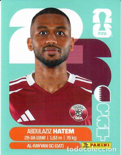 Cromos de f&uacute;tbol: CROMO PANINI MUNDIAL WORLD CUP 2026 - QAT15 QAT 15 - HATEM - QATAR