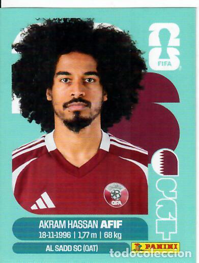 Cromos de f&uacute;tbol: CROMO PANINI MUNDIAL WORLD CUP 2026 - QAT18 QAT 18 - AFIF - QATAR