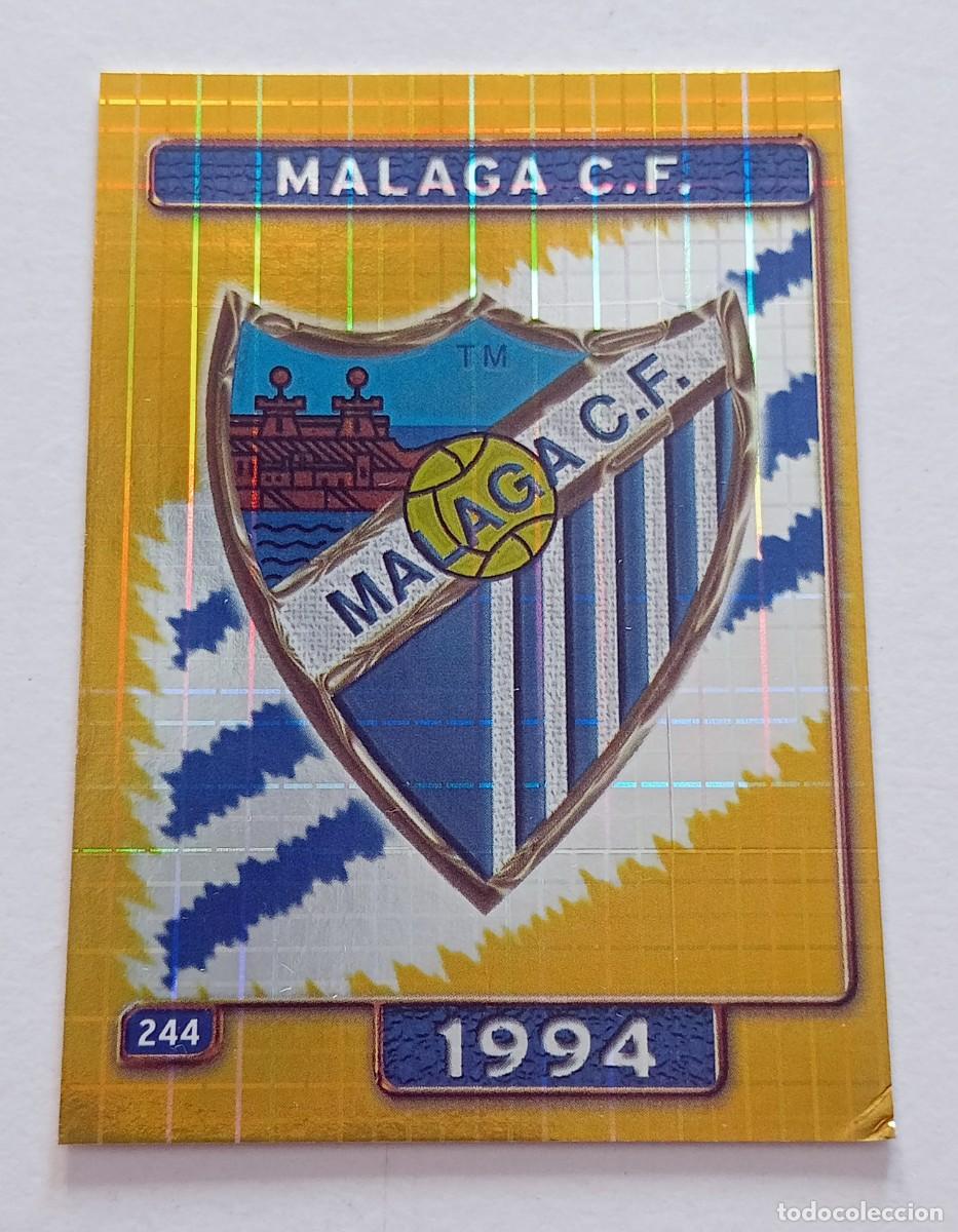 Cromos de f&uacute;tbol: CROMO FUTBOL M&Aacute;LAGA C.F. MUNDI CROMO 2004-2005: ESCUDO