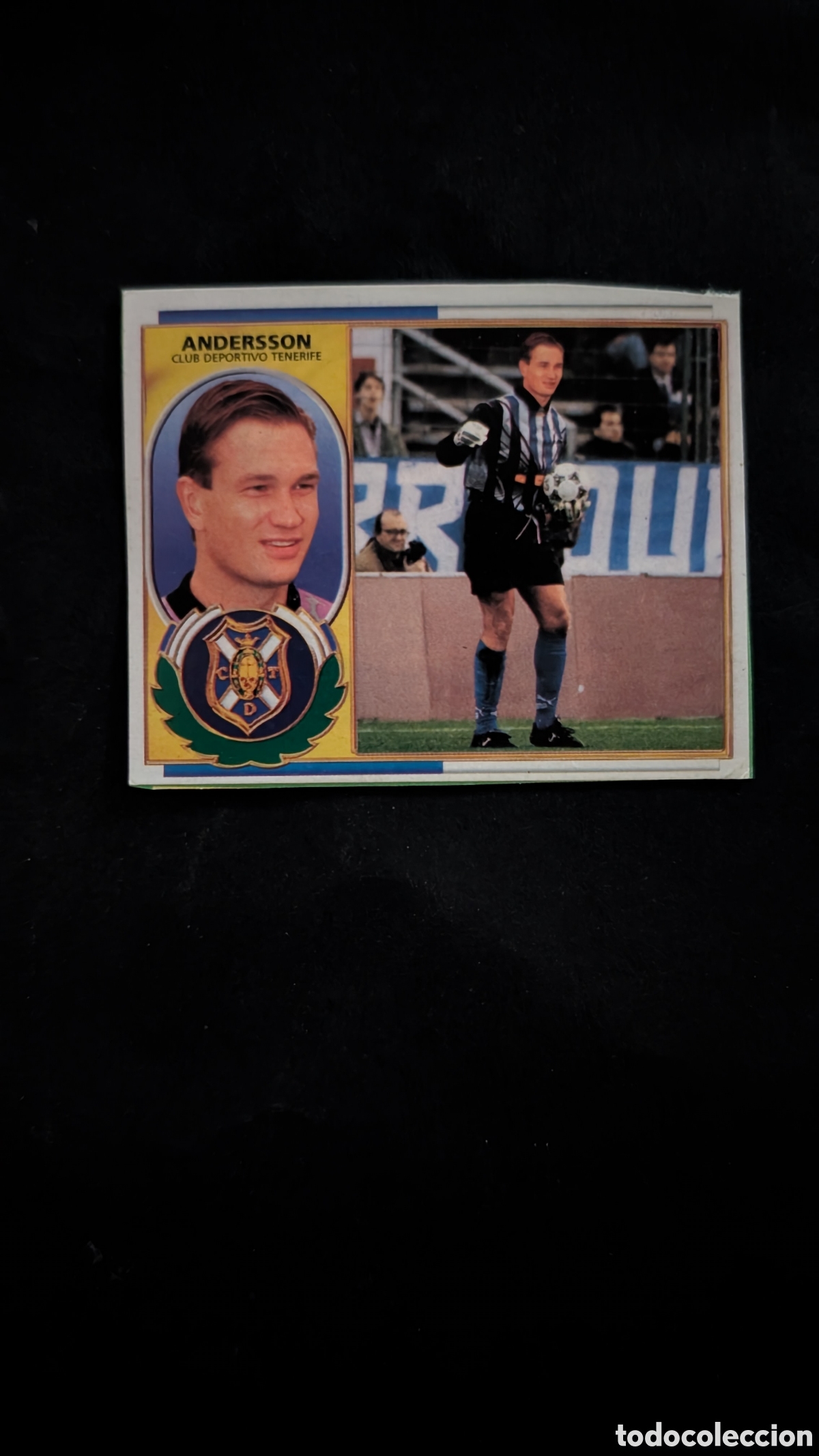 Figurine di Calcio: ANDERSSON TENERIFE FICHAJE 21 VERSION LIGA ESTE 1996/97 96 97 RECORTADO