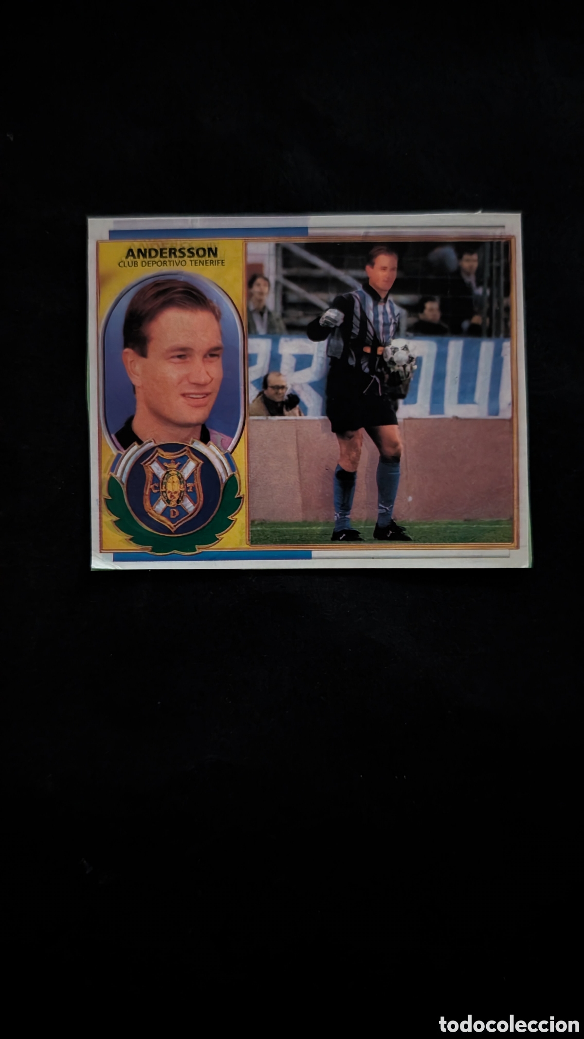 Figurine di Calcio: ANDERSSON TENERIFE FICHAJE 21 VERSION LIGA ESTE 1996/97 96 97 RECORTADO