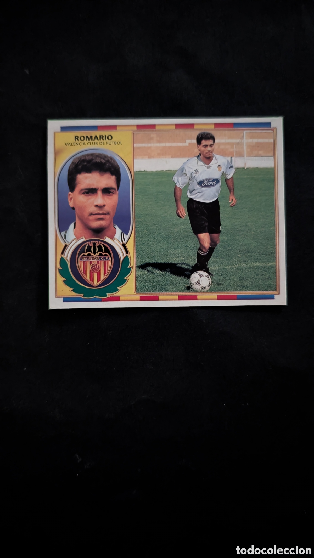 Football Stickers: ROMARIO VALENCIA FICHAJE 23 LIGA ESTE 1996/97 96 97 RECORTADO