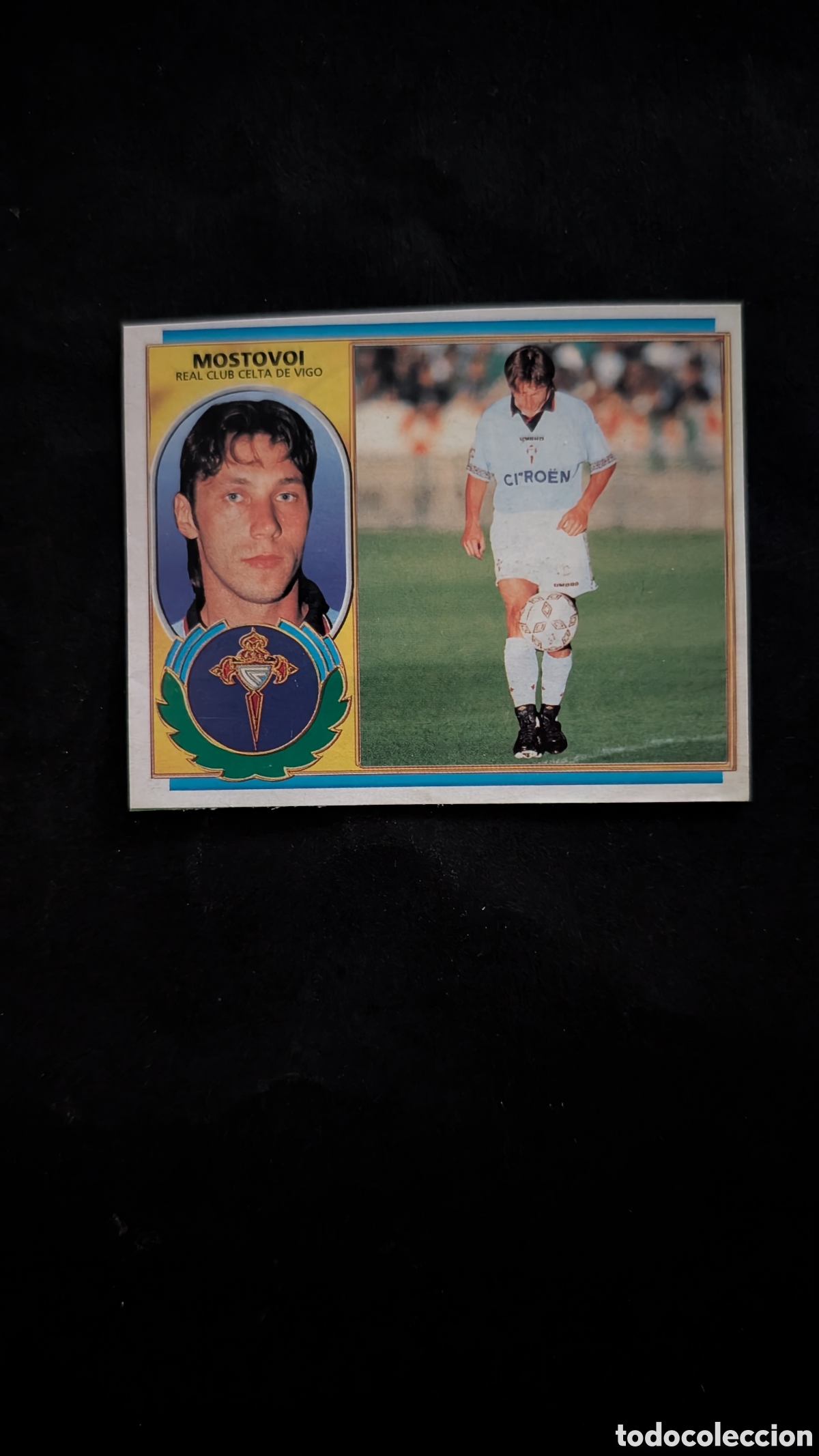 Football Stickers: MOSTOVOI CELTA FICHAJE 24 LIGA ESTE 1996/97 96 97 RECORTADO