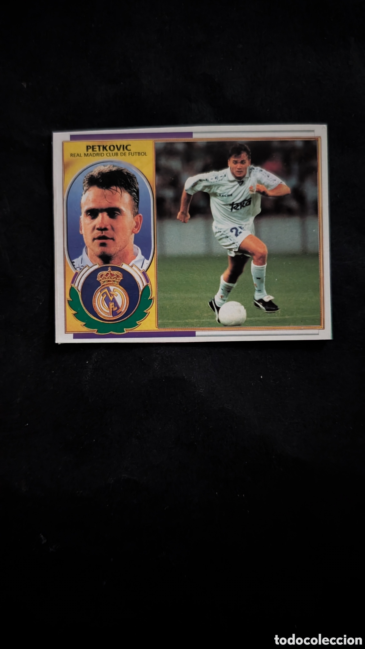 Football Stickers: PETKOVIC REAL MADRID FICHAJE 29 LIGA ESTE 1996/97 96 97 RECORTADO