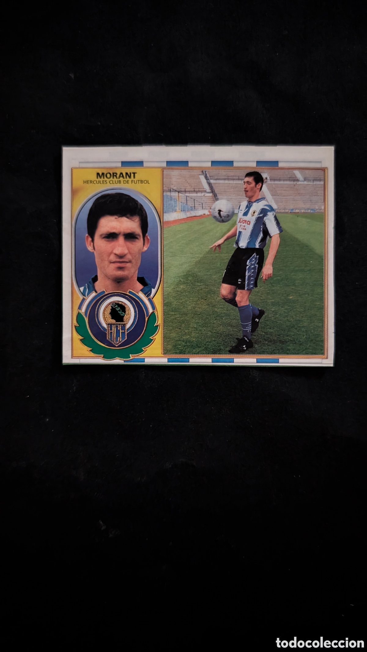 Fu&szlig;ball-Sticker: MORANT HERCULES FICHAJE 5 BIS LIGA ESTE 1996/97 96 97 RECORTADO
