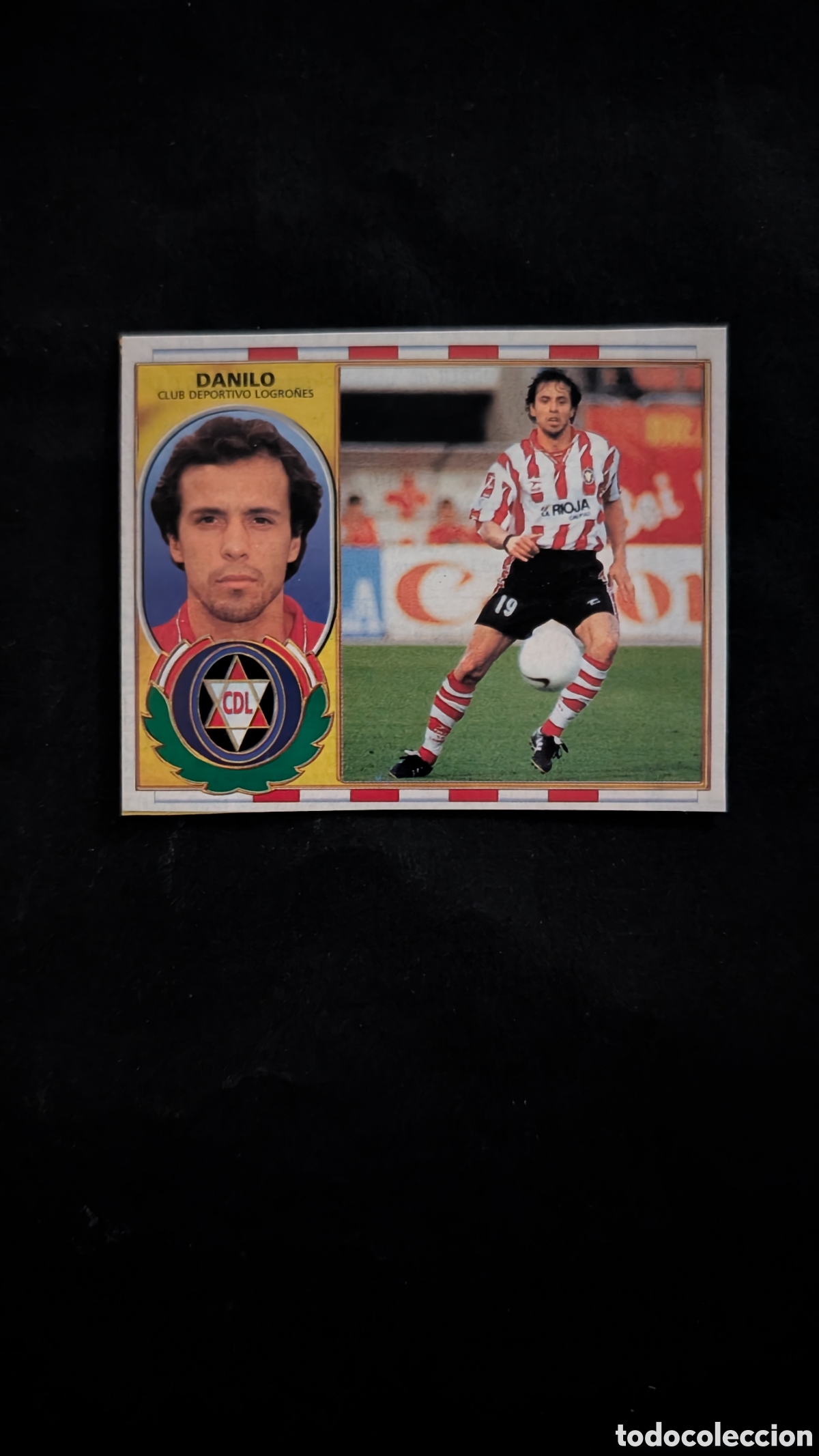 Cartes &agrave; collectionner de Football: DANILO LOGRO&Ntilde;ES FICHAJE 6 BIS LIGA ESTE 1996/97 96 97 RECORTADO