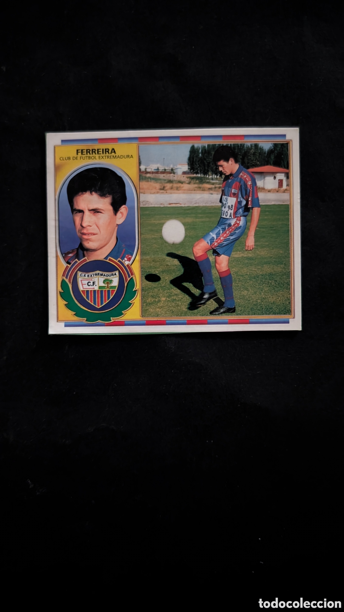 Cartes &agrave; collectionner de Football: FERREIRA EXTREMADURA FICHAJE 16 BIS LIGA ESTE 1996/97 96 97 RECORTADO
