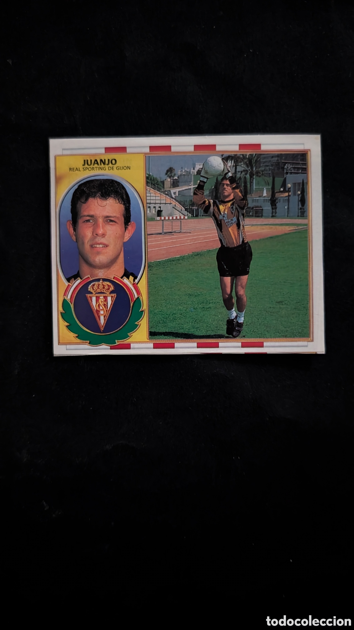 Cromos de Futebol: JUANJO SPORTING GIJON COLOCA LIGA ESTE 1996/97 96 97 RECORTADO