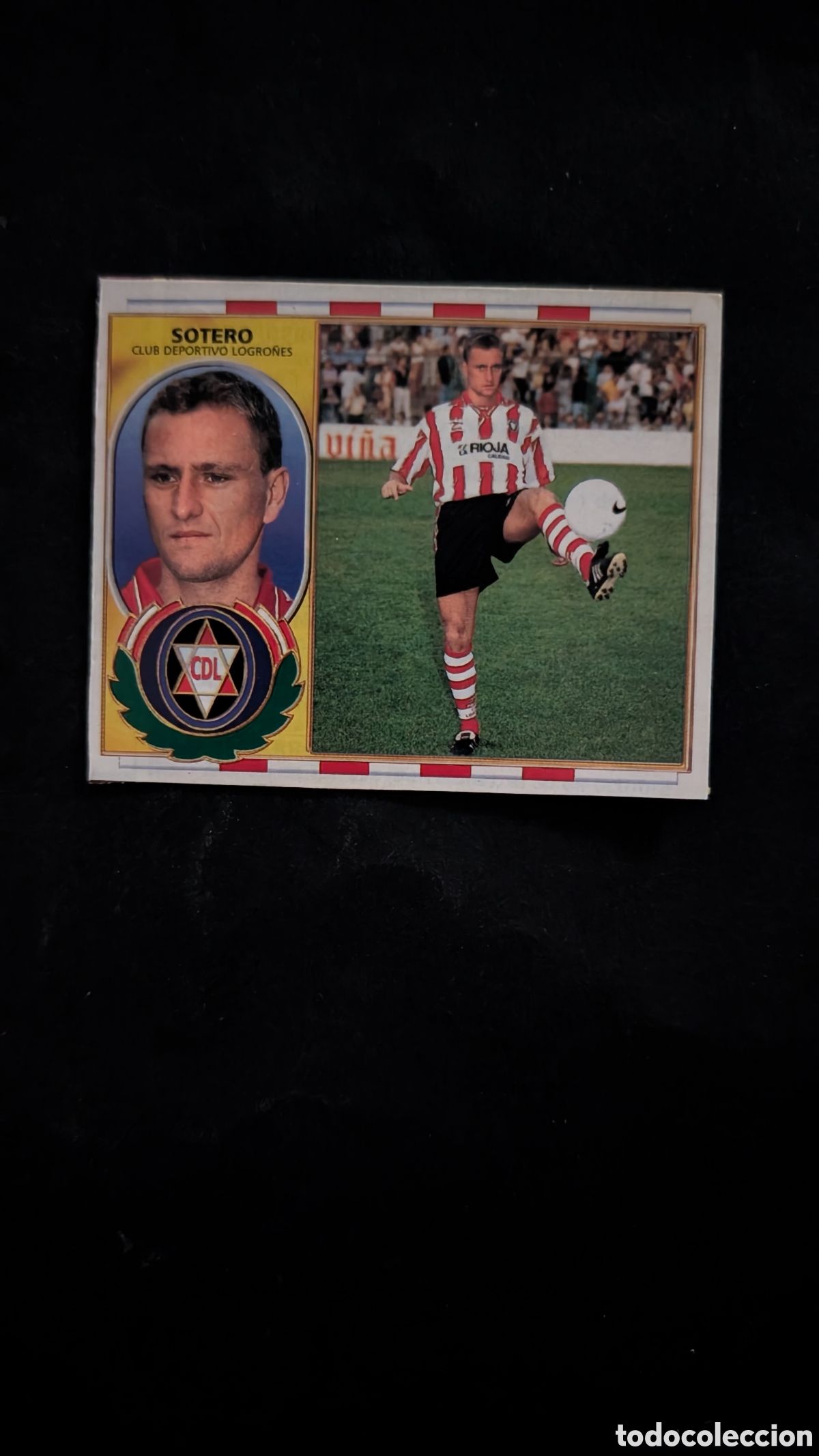 Cromos de Futebol: SOTERO LOGRO&Ntilde;ES COLOCA LIGA ESTE 1996/97 96 97 RECORTADO