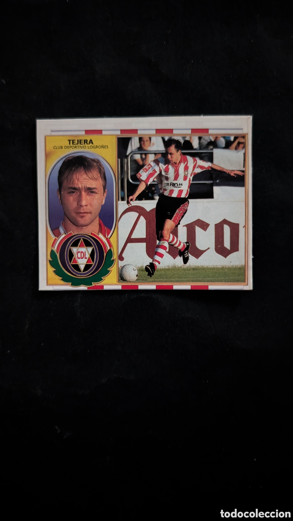 Cromos de Futebol: TEJERA LOGRO&Ntilde;ES COLOCA LIGA ESTE 1996/97 96 97 RECORTADO