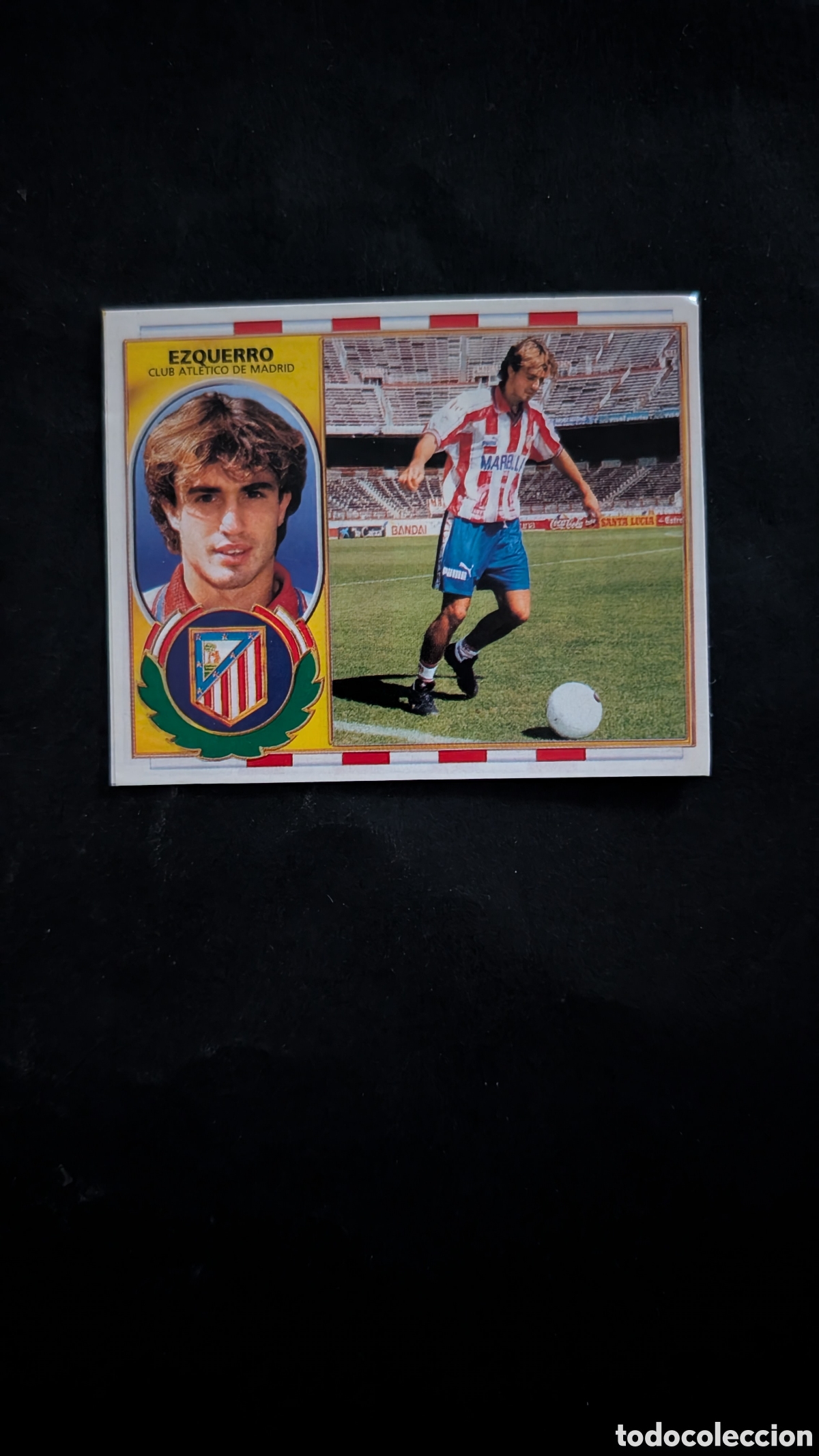 Cromos de Futebol: EZQUEERO ATLETICO MADRID COLOCA LIGA ESTE 1996/97 96 97 RECORTADO
