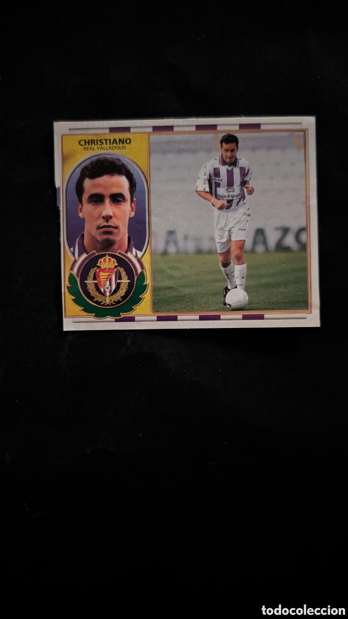 Cromos de Futebol: CHRISTIANO VALLADOLID COLOCA LIGA ESTE 1996/97 96 97 RECORTADO