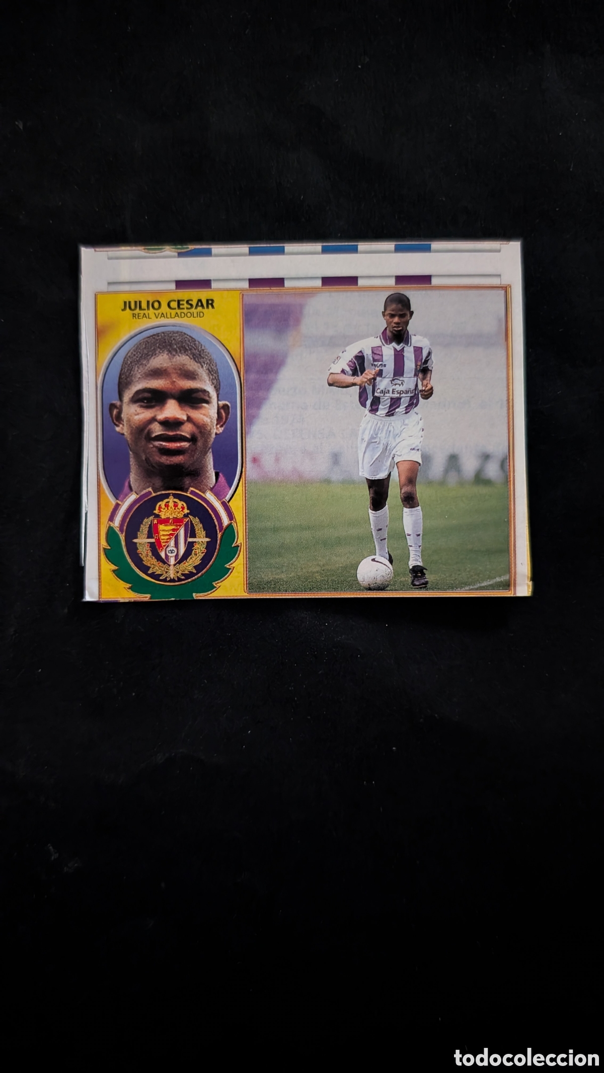 Cromos de Futebol: JULIO CESAR VALLADOLID COLOCA LIGA ESTE 1996/97 96 97 RECORTADO