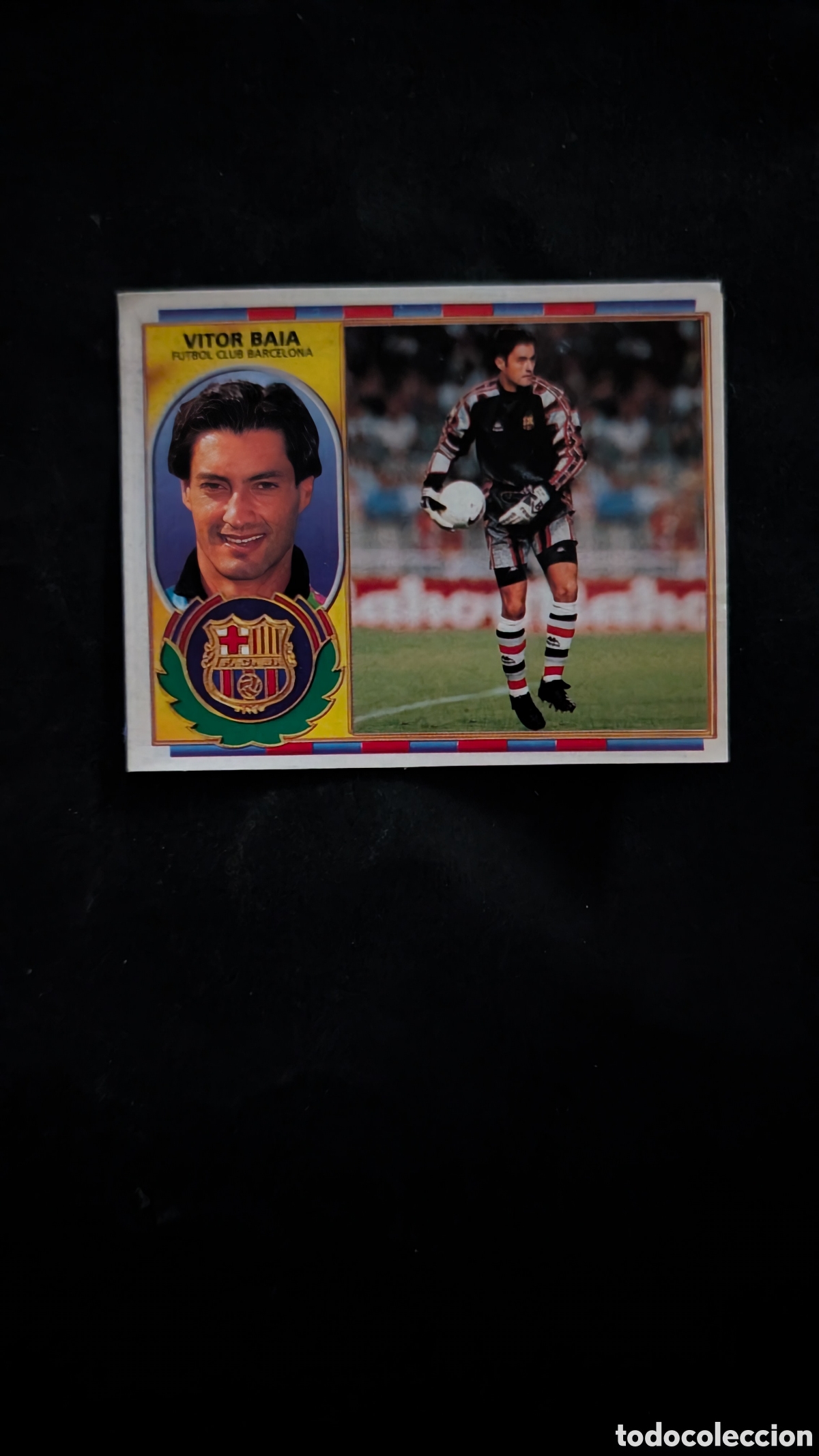Figurine di Calcio: VITOR BAIA BARCELONA VERSION LIGA ESTE 1996/97 96 97 RECORTADO