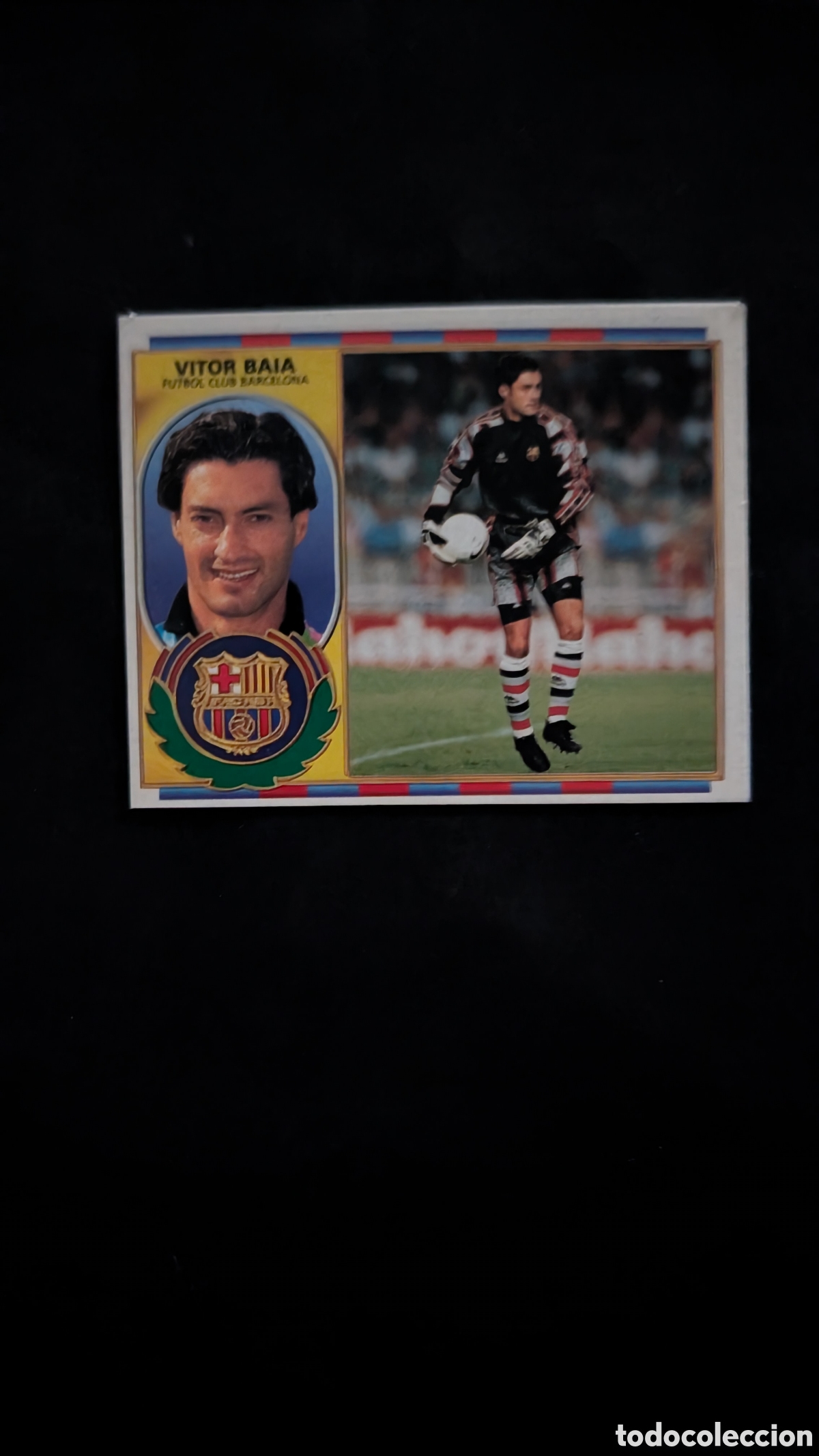 Figurine di Calcio: VITOR BAIA BARCELONA VERSION LIGA ESTE 1996/97 96 97 RECORTADO