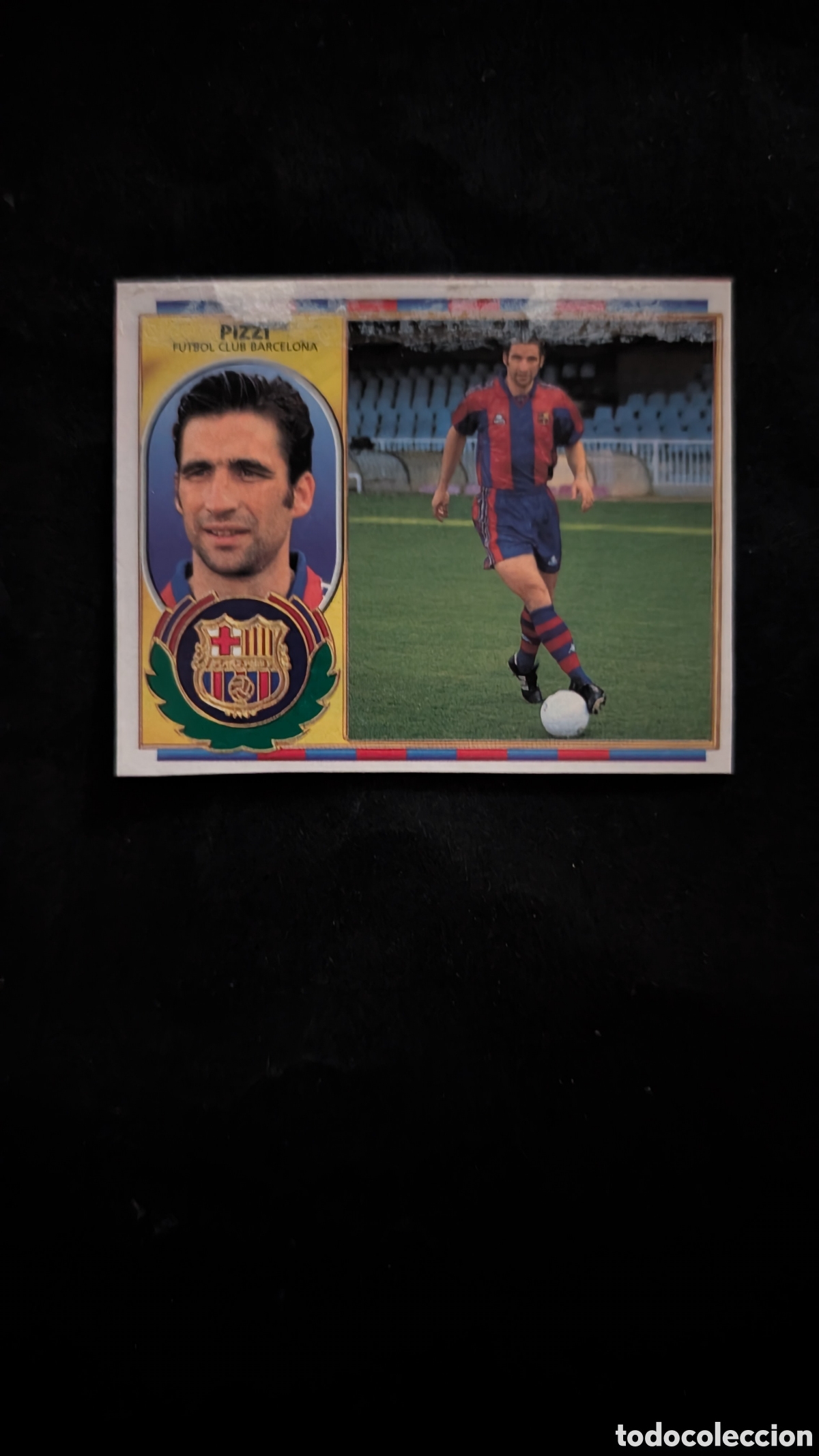 Figurine di Calcio: PIZZI BARCELONA LIGA ESTE 1996/97 96 97 RECORTADO