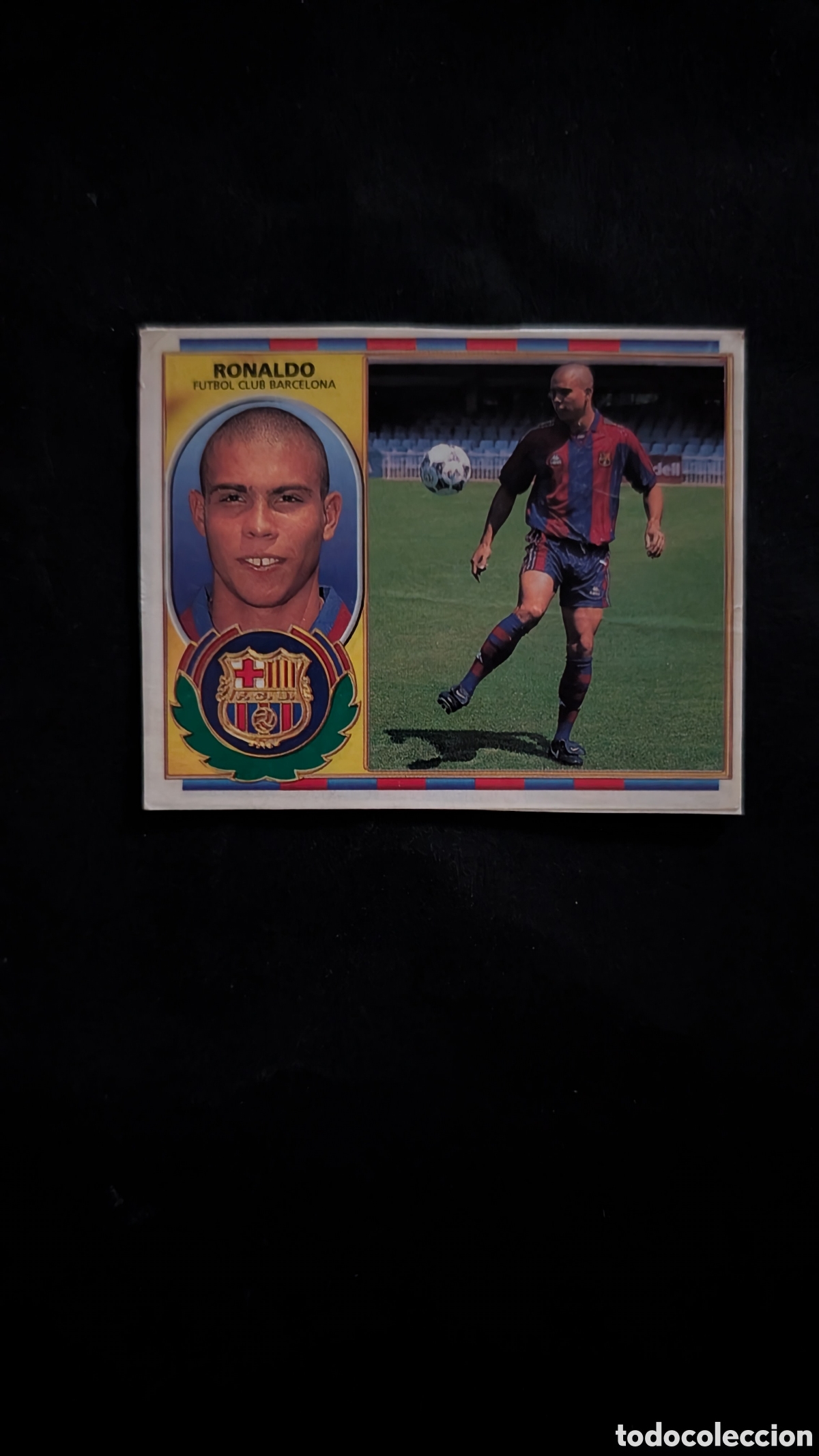 Figurine di Calcio: RONALDO ROOKIE VERSION BARCELONA LIGA ESTE 1996/97 96 97 RECORTADO